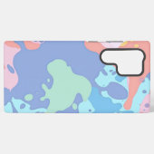 Coque Samsung Galaxy Un motif désordonné de taches de peinture (Verso Horizontal)