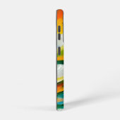Coque Samsung Galaxy Une peinture dynamique d'une mer orageuse. (Côté droit)