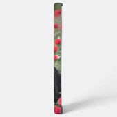 Coque Samsung Galaxy "Une rose rouge pour le Terrier écossais noir" (Côté gauche)