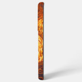 Coque Samsung Galaxy Unicorne de l'art Imaginaire de feu (Verso Horizontal)