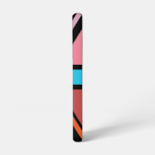 Coque Samsung Galaxy Union Jack/Drapeau Multicolore+Noir (Côté gauche)