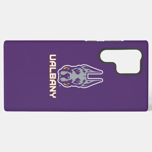 Coque Samsung Galaxy Université d'Albany Great Danes (Verso Horizontal)