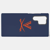 Coque Samsung Galaxy Université de Virginie Sabre (Verso Horizontal)