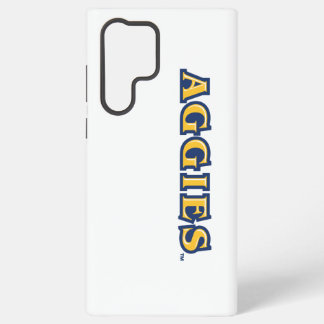 Coque Samsung Galaxy Université d'État NCA&T | Mot-symbole Aggies