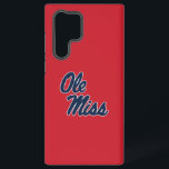 Coque Samsung Galaxy Université du Mississippi | Ole Miss Script<br><div class="desc">Découvrez ces designs de l'Université du Mississippi ! Obtenez tous les derniers équipements de Mississippi Rebels ici. Tous ces produits Zazzle sont personnalisables avec votre année de classe, nom et club. Ces produits font des cadeaux parfaits pour l'étudiant Ole Miss University, les anciens élèves, la famille, l'ami ou le fan...</div>