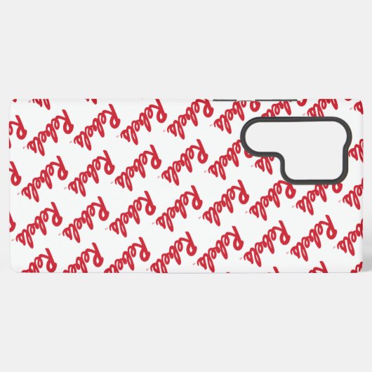 Coque Samsung Galaxy Université du Mississippi | Script Rebels (Verso Horizontal)