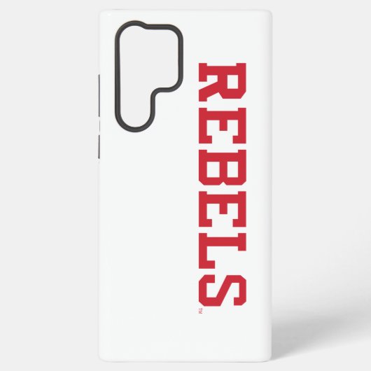 Coque Samsung Galaxy Université du Mississippi | Wordmark Rebels (Verso)