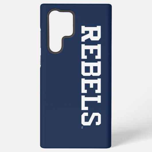 Coque Samsung Galaxy Université du Mississippi | Wordmark Rebels (Verso)