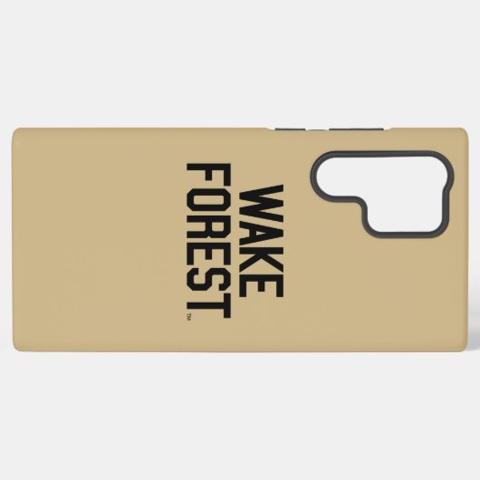 Coque Samsung Galaxy Université Wake Forest | Wake Forest (Verso Horizontal)