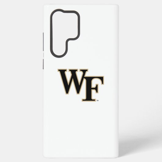 Coque Samsung Galaxy Université Wake Forest | WF (Verso)