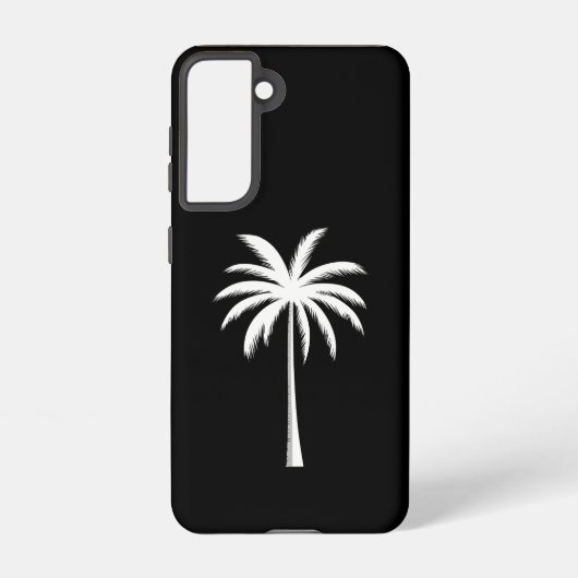 Coque Samsung Galaxy Vacances été cool Sunset Beach Palm Tree (Verso)