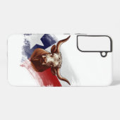 Coque Samsung Galaxy Vache longhorne du Texas (Verso Horizontal)