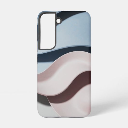 Coque Samsung Galaxy Vague Abstrait Moderne (Verso)