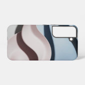 Coque Samsung Galaxy Vague Abstraite moderne (Verso Horizontal)