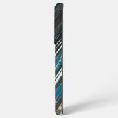 Coque Samsung Galaxy Vague de grunge graphique (Verso Horizontal)