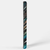 Coque Samsung Galaxy Vague de grunge graphique (Côté droit)