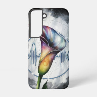 Coque Samsung Galaxy Vague sonore résonante Calla Lily