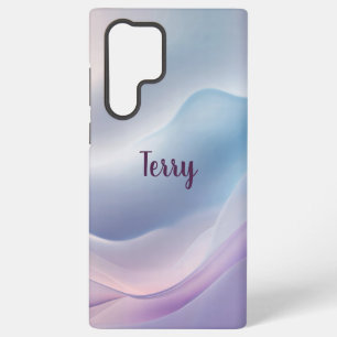 Coque Samsung Galaxy Vagues pastel sereines Art fluide abstrait minimal