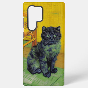Coque Samsung Galaxy Van Gogh Black Cat