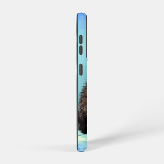 Coque Samsung Galaxy Van Gogh Black Kitten avec fils (Côté droit)