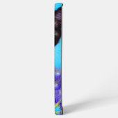 Coque Samsung Galaxy Van Gogh Chat et fleurs (Côté gauche)