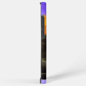 Coque Samsung Galaxy Van Gogh Kitten noir avec des tournesols (Côté droit)