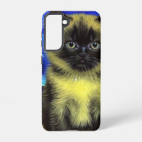 Van Gogh Starry Nuit Siamese Cat