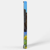 Coque Samsung Galaxy Van Gogh Style Chat avec tournesol (Côté droit)