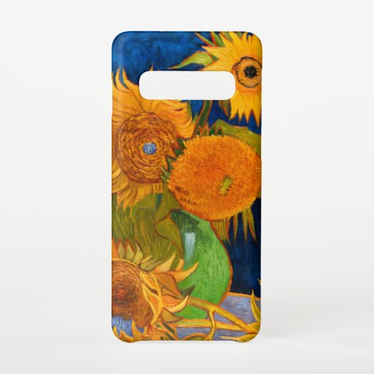 Coque Samsung Galaxy Van Gogh Sunflowers (Dos)