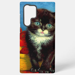 Coque Samsung Galaxy Van Gogh Tuxedo Cat
