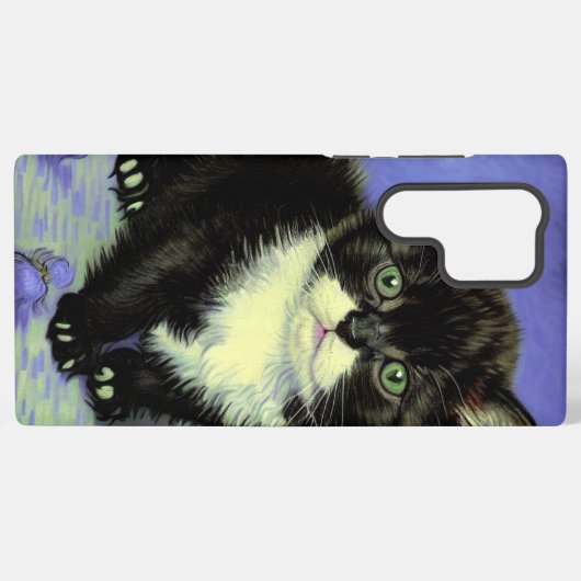 Coque Samsung Galaxy Van Gogh Tuxedo Kitten (Verso Horizontal)