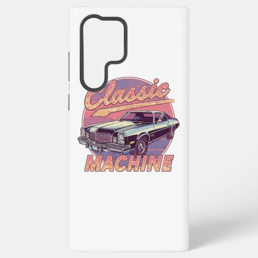 Coque Samsung Galaxy Vaporwave Style Classic Automobile (Verso)
