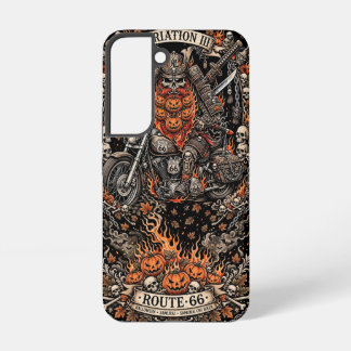 Coque Samsung Galaxy Variation III Route 66 Halloween Samouraï Oni Mota
