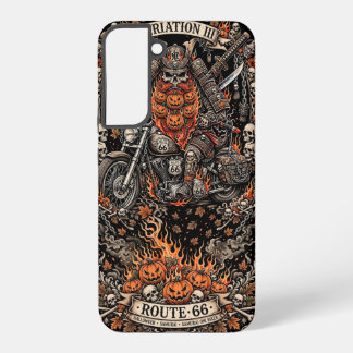 Coque Samsung Galaxy Variation III Route 66 Halloween Samouraï Oni Mota