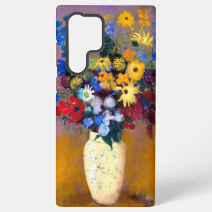 Coque Samsung Galaxy Vase blanc avec fleurs Odilon Redon