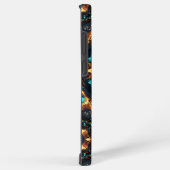 Coque Samsung Galaxy Veines dorées (Côté droit)