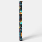 Coque Samsung Galaxy Veines dorées (Côté gauche)