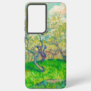 Coque Samsung Galaxy Verger en fleurs de Vincent van Gogh