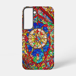 Coque Samsung Galaxy Verre Abstrait Vibrant
