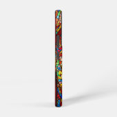 Coque Samsung Galaxy Verre Abstrait Vibrant (Côté droit)