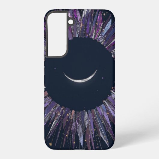 Coque Samsung Galaxy verre teinté céleste (Verso)