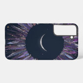 Coque Samsung Galaxy verre teinté céleste (Verso Horizontal)