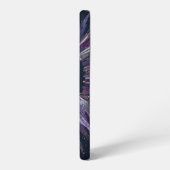Coque Samsung Galaxy verre teinté céleste (Côté gauche)