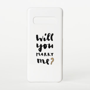 Coque Samsung Galaxy S10 Veux-tu m'épouser