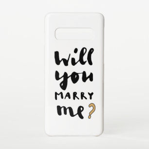Coque Samsung Galaxy S10 Veux-tu m'épouser