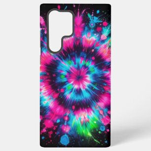 Coque Samsung Galaxy Vibes à Cravate-teinture de néon