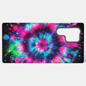 Coque Samsung Galaxy Vibes à Cravate-teinture de néon (Verso Horizontal)