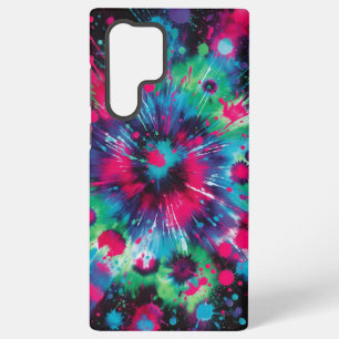 Coque Samsung Galaxy Vibes à Cravate-teinture de néon