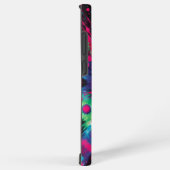 Coque Samsung Galaxy Vibes à Cravate-teinture de néon (Côté droit)