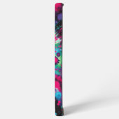 Coque Samsung Galaxy Vibes à Cravate-teinture de néon (Côté gauche)